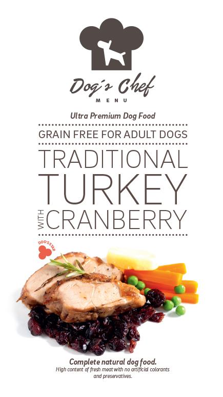 Dog’s Chef Traditional Turkey with Cranberry