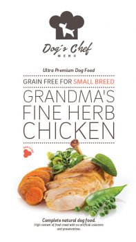 Dog’s Chef Grandma’s Fine Herb Chicken SMALL BREED