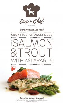 Dog’s Chef Atlantic Salmon & Trout with Asparagus
