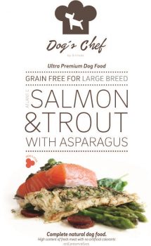 Dog’s Chef Atlantic Salmon & Trout with Asparagus Large Breed