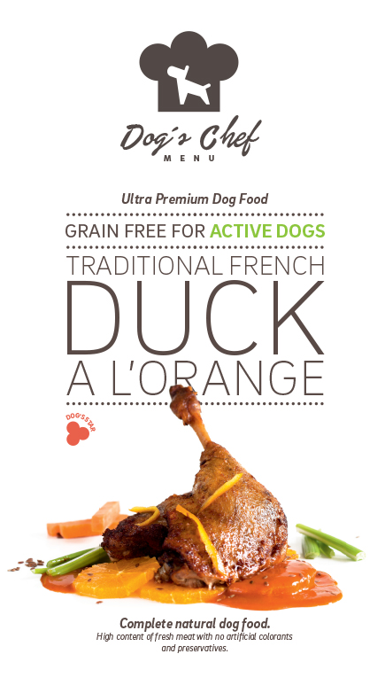 Dog’s Chef Traditional French Duck a l’Orange ACTIVE DOGS