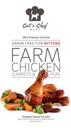 Farm Chicken with Carrots & Peas for KITTENS