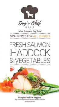 Dog’s Chef Fresh Salmon with Haddock & Vegetables PUPPY