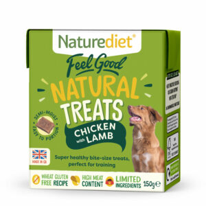 NATURE DIET Feel Good CHICKEN&LAMB Natural DOG TREATS 150g