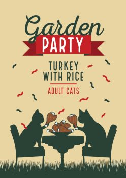 GARDEN PARTY CATS Turkey & Rice