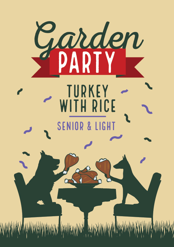 GARDEN PARTY Senior/Light Turkey & Rice