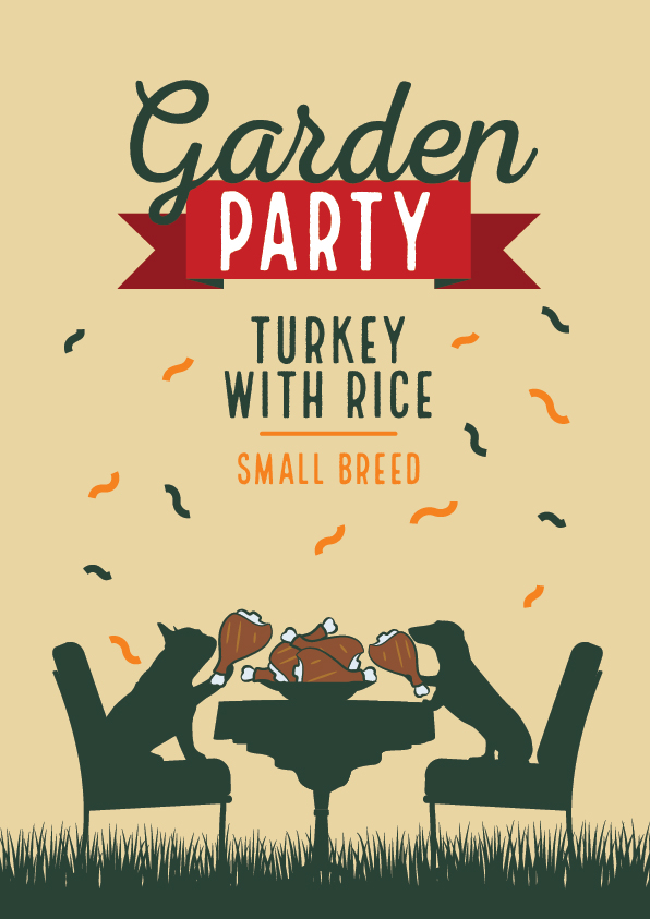 GARDEN PARTY Small Breed Turkey & Rice