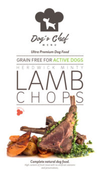 A K C I A  Dog’s Chef Herdwick Minty Lamb Chops ACTIVE DOGS
